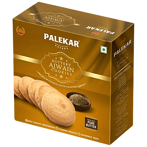 Buy PALEKAR Buttery Ajwain Cookies Online at Best Price of Rs 100