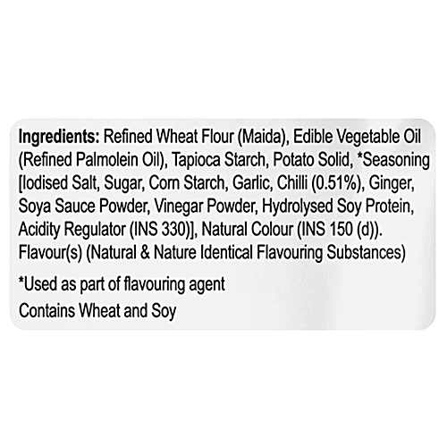 Crax Pasta Crunch Chinese Tadka Puffs, 53 g  