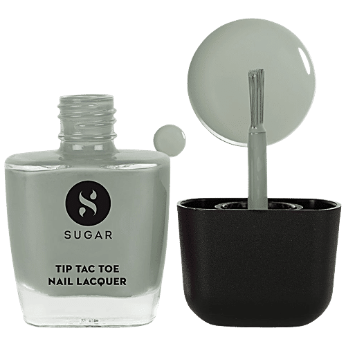 Sugar Cosmetics Tip Tac Toe Nail Lacquer Classic, 9 ml 17 Grays of God 