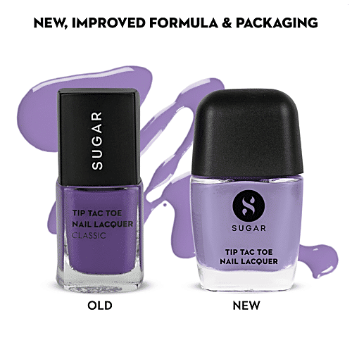 Sugar Cosmetics Tip Tac Toe Nail Lacquer Classic, 9 ml 17 Grays of God 