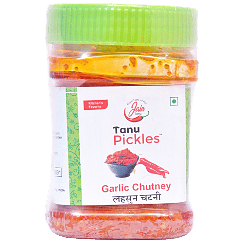 Buy Tanu Pickles Garlic Chutney Online at Best Price of Rs 85 bigbasket