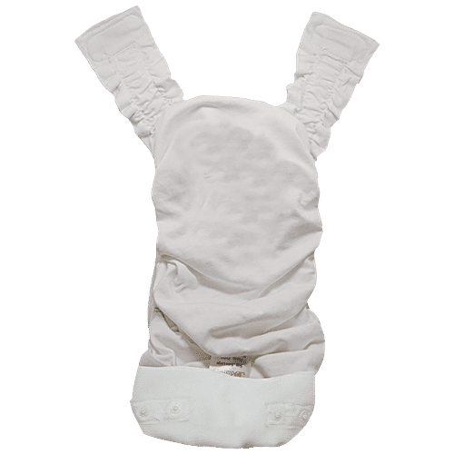 Bdiapers Disposable Baby Nappy Pads - For Washable Cloth Diapers, Medium, 6-12 Months, 30 pcs  Breathable, Chemical Free, No Fragrance & Dye, Self-Sticking