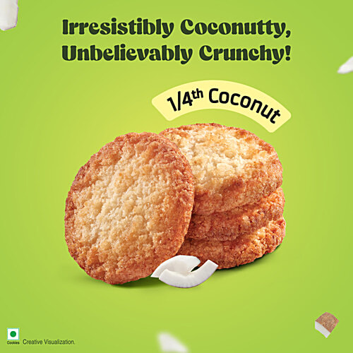 Unibic Danish Coconut Cookies, 270 g  My Favourite Pack, 30% Rich Coconut