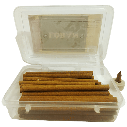 Kesari Puja Samvad Devotee Collection Loban Dhoop Stick Fragrance - With Stand, 30 pcs  Devotee Collection
 Dhoop Stick Fragrance