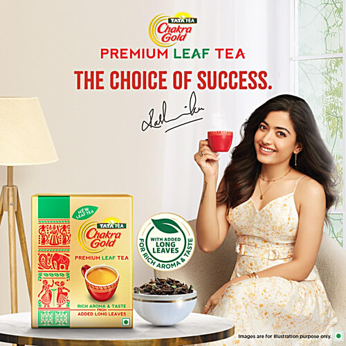Tata Tea Chakra Gold Premium Leaf Tea, 250 g  With Added Long Leaves For Rich Aroma