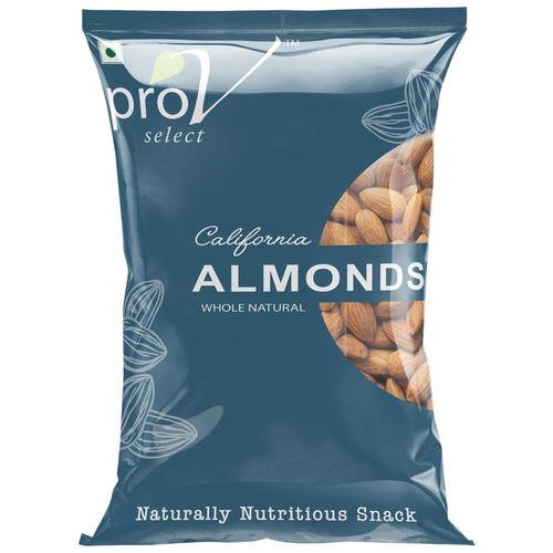 ProV Select California Almonds - Whole, Natural, 1 kg  Naturally Nutritious Snack