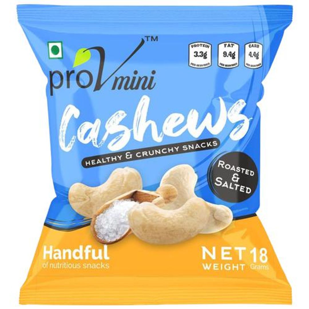 ProV Mini Cashews - Roasted & Salted, 18 g 