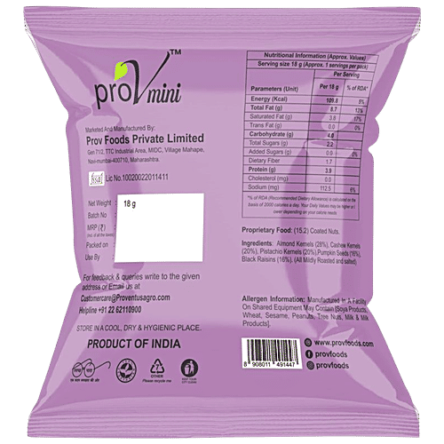 Buy ProV Mini Nut & Seed Mix Online at Best Price of Rs 27 bigbasket