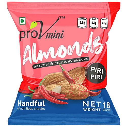 Buy ProV Mini Almonds Piri Piri Online at Best Price of Rs 19.8