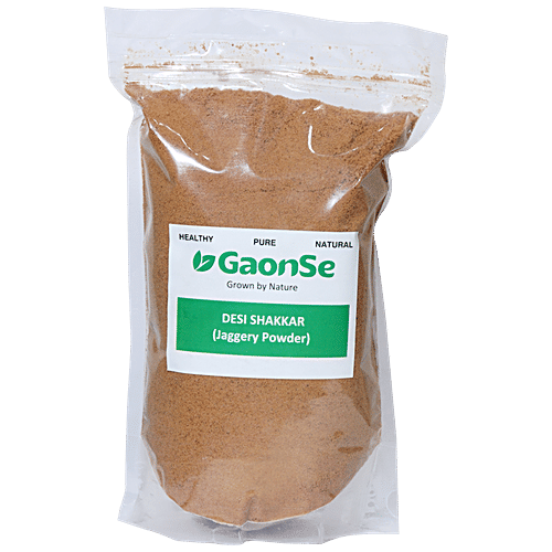 GaonSe Jaggery Powder / Desi Shakkar, 1 kg  
