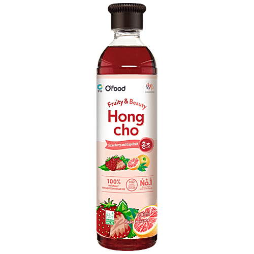 O'Food Hong Cho Strawberry & Grapefruit Drinking Vinegar, 900 ml  Fruity & Beauty
  No.1