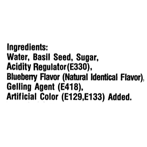 Coolzaa Blueberry Basil Seed Drink, 290 ml  