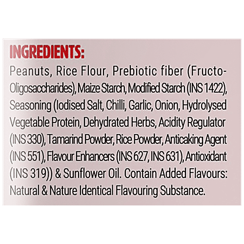 Happilo Peri Peri Coated Peanuts, 25 g  Crunchy & Nutty, Roasted, High In Protein & Dietary Fibre, No Cholesterol, Vegan