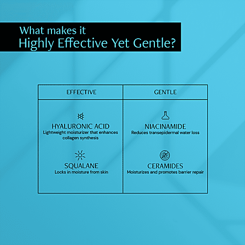 Deconstruct Hyaluronic Acid & Squalane Moisturizer - 0.2% Hyaluronic acid + 1% Squalane, 50 g  