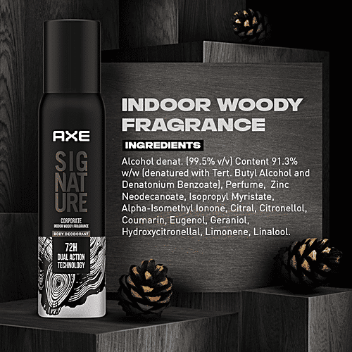 Axe Signature Champion Body Deodorant - Long Lasting, No Gas, For Men, 200 ml