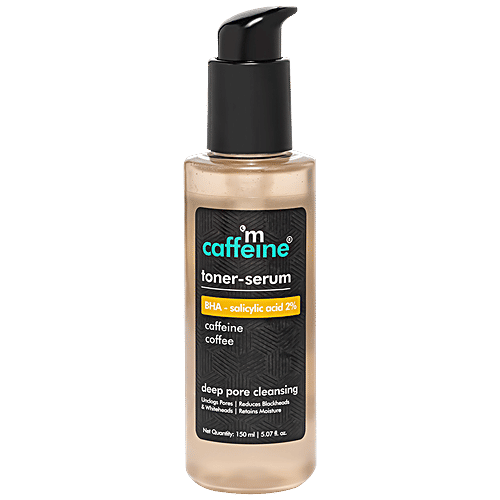 Buy mCaffeine Toner Serum BHA Salicylic Acid 2 & Coffee Online at