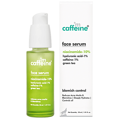 Buy mCaffeine Green Tea Face Serum With Niacinamide 10 Online at