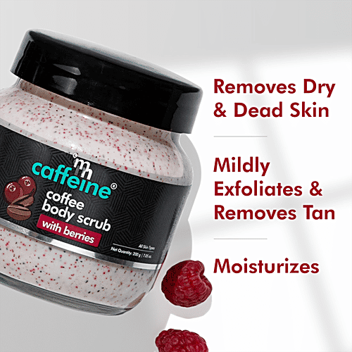Buy mCaffeine Coffee Body Scrub With Berries Online at Best Price of