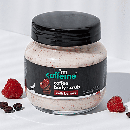 Buy mCaffeine Coffee Body Scrub With Berries Online at Best Price of