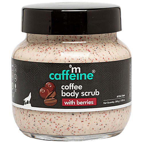 Buy mCaffeine Coffee Body Scrub With Berries Online at Best Price of