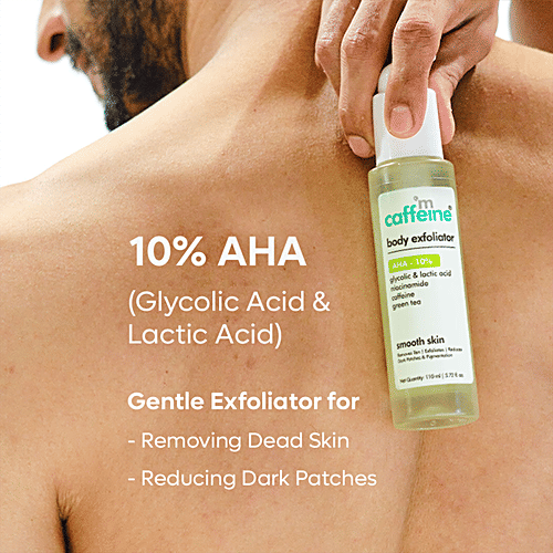Buy mCaffeine Body Exfoliator With AHA 10 Online at Best Price of Rs