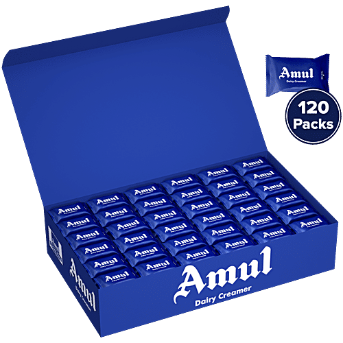 Amul Dairy Creamer, 360 g (120 pcs x 24x 3 g Each) 