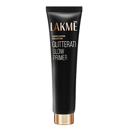 Lakme Showstopper Collection Glitterati Glow Primer, 30 g Lightweight, Easy to Blend, Long-Stay