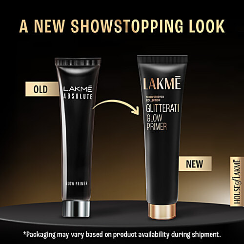 Lakme Showstopper Collection Glitterati Glow Primer, 30 g Lightweight, Easy to Blend, Long-Stay