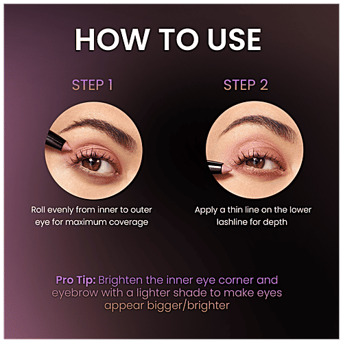 Lakme Glitterati Shadow Sticks Aquamarine, 1.4 g Aquamarine Lightweight, Smooth Texture, Travel-Friendly