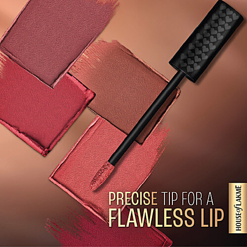 Lakme Xtraordin-airy Lip Mousse, Chocolate Temptation, 4.6 g 304 Chocolate Temptation High Impact Colour, Lightweight Texture, Moisturising Formula, Easy To Blend