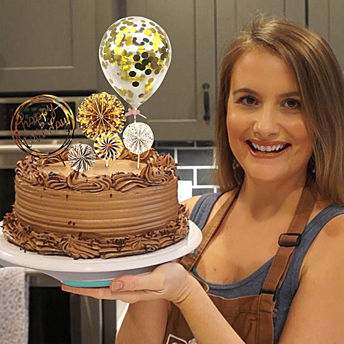 Party Propz Happy Birthday Cake Toppers, 6 pcs Great Design
High Quality
Beautiful
Elegant