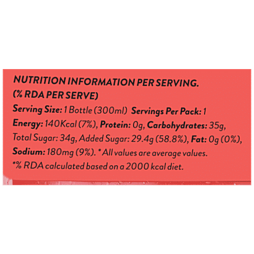 Sapphire  Poko Loko Watermelon Flavoured Juice Drink With Nata De Coco, 300 ml  