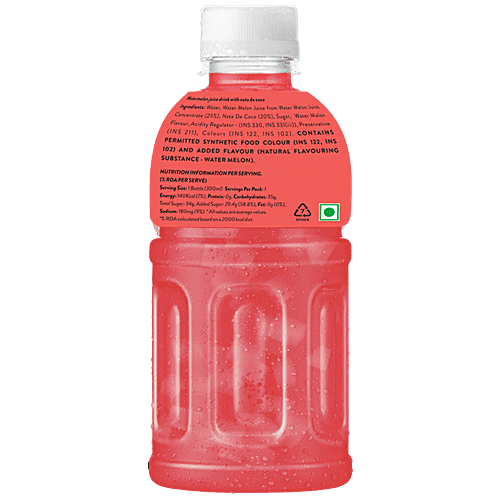 Sapphire  Poko Loko Watermelon Flavoured Juice Drink With Nata De Coco, 300 ml  