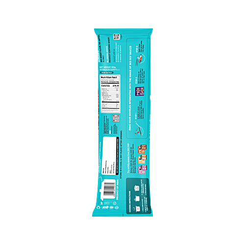 Moi Soi Whole Wheat Hakka Noodles, 150 g Restaurant Taste In 10 Minutes, Serves 2