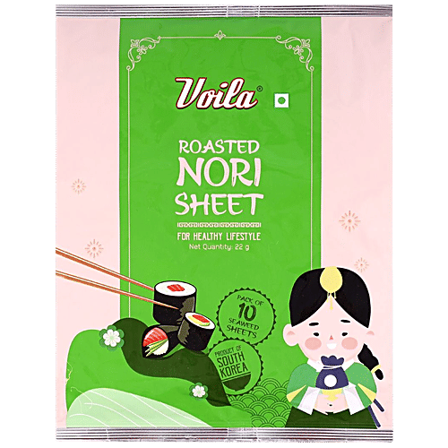 Buy VOILA Dae Chun Gim Roasted Sushi Nori 10 Seaweed Sheets Online at