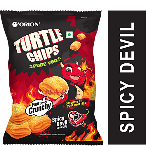 Buy Orion Turtle Chips Spicy Devil Online at Best Price of Rs 60 bigbasket