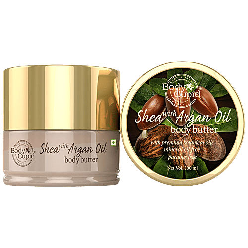 Body Cupid Shea With Argan Oil Body Butter, 200 ml