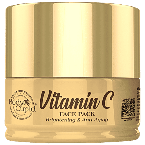 Body Cupid Vitamin C Face Pack - Brightening & Anti-Aging, 100 ml
