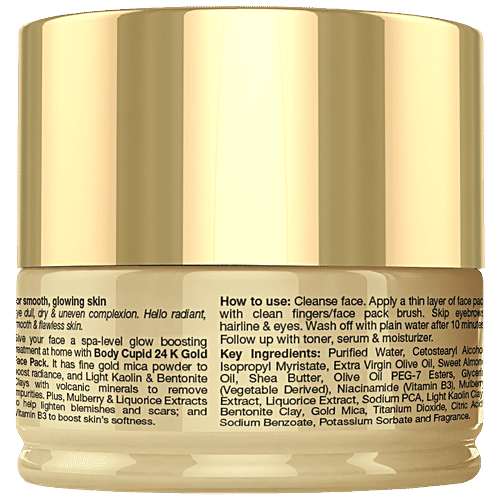 Buy Body Cupid 24K Gold Face Pack Glow Booster & Complexion Enhancer