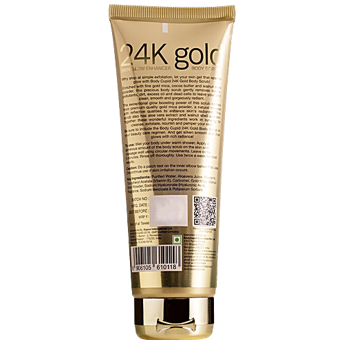 Buy Body Cupid 24K Gold Skin Glow Enhancer Body Scrub Online at Best