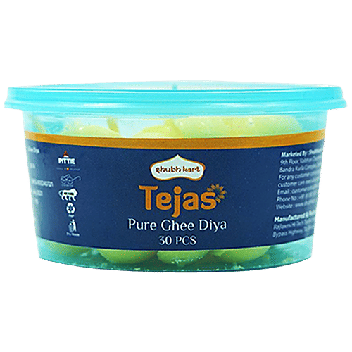Buy Shubhkart Tejas Pure Ghee Wicks/Diya Online at Best Price of Rs 95