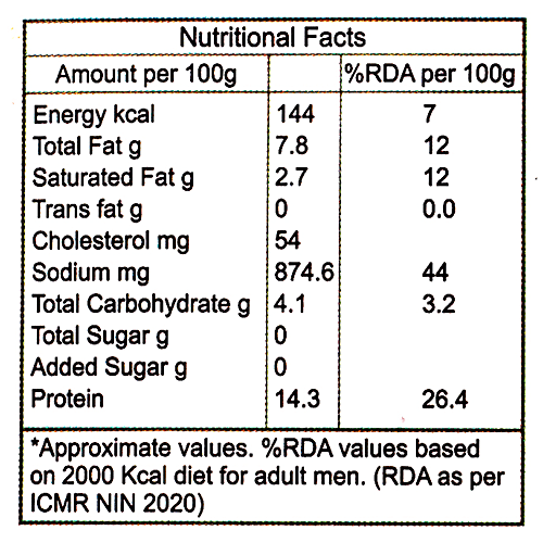 Capella Chicken Ham Smoked, 500 g  