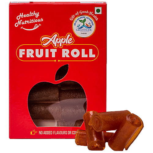 Buy Gratitude Farms Apple Fruit Roll Online at Best Price of Rs 125 bigbasket