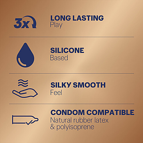 Buy Durex Real Feel Lubricant LongLasting, Silicone Lube Online at
