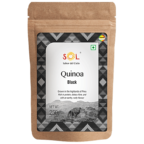 Buy Sol Black Quinoa Online at Best Price of Rs 238.5 bigbasket