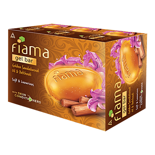 Buy Fiama Golden Sandalwood Oil & Patchouli Gel Bar Online at Best