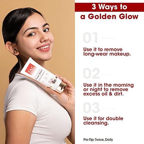 Buy TAC The Ayurveda Co. 7 Kumkumadi Face Wash With Saffron & 24k Gold Online at Best Price