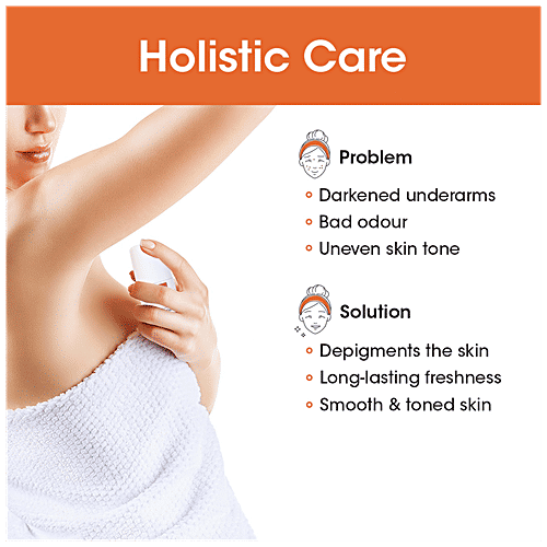 TAC - The Ayurveda Co. Whitening Underarm Roll-On Serum With Lemon & Alum, 50 ml