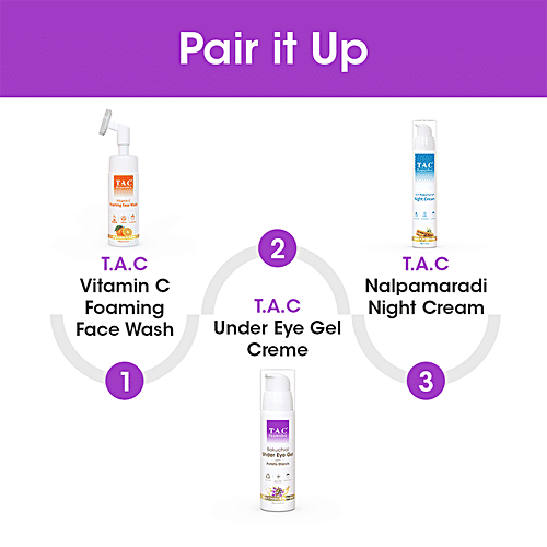 Buy TAC The Ayurveda Co. Bakuchiol Under Eye Gel With Potato Starch Online at Best Price of Rs