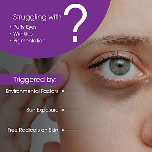 TAC - The Ayurveda Co. Bakuchiol Under Eye Gel With Potato Starch, 25 g  